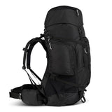 Kelty Coyote 60-105 Liter Internal Frame Backpack - Hiking, Backpacking, Travel, Adjustable Torso (105L / Black)