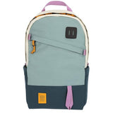 Topo Designs Daypack Classic Backpack – Daily Carry Pack Designed in Denver, Functional Travel Bag, Recycled Nylon, 2 Padded Laptop Sleeves, 21L (Sage/Pond Blue)