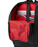 WILSON Clash V3 Super Tour Tennis Backpack - Black/Infrared, Holds up to 2 Rackets