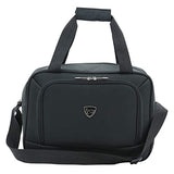 Travelers Club Chicago Hardside Expandable Spinner Luggage, Black, 5 Piece Set