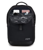 JanSport Journey Pack Backpack – Large Main Compartment, Dual Water Bottle Pockets, 15-inch Padded Laptop Compartment with Tricot Lined Sleeve, Black