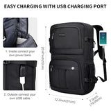 WITZMAN Carry on Travel Backpack for Men Nylon Business Laptop Backpack