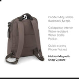 Tumi Womens Halsey Backpack Mink One Size