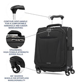 Travelpro Maxlite 5 Softside Expandable Luggage with 4 Spinner Wheels, Lightweight Suitcase, Men and Women, International, Black, Carry-on 19-Inch