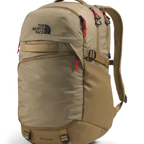north face backpacks with computer sleeve The NF0A3KX7 Fall Line Backpack, TNF Black Heather / OSFA has articulated shoulder straps Bags and backpacks The North