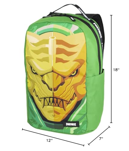 FORTNITE unisex adult Profile Backpack, Green, One Size US