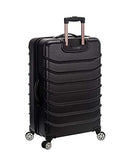 Rockland Speciale Hardside 2-Piece Expandable Spinner Luggage Set, Black, 2-Piece Set (20/28) (F230-BLACK)