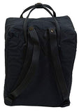 Fjällräven Re-Kanken Backpack - Lightweight Durable Everyday Travel Laptop Bag, Black