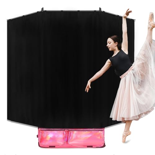 Privacy Curtain for Dance Bag with Garment Rack Portable Changing Room with Storage Bag Dance Competition Must Haves Accessories, | Backpacks4Less