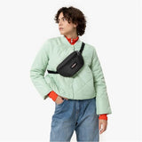 EASTPAK Springer – 2L Waistpack with Main & Back Zipped Compartments, Adjustable Belt, Lightweight Design, Black