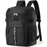 NECKORY Backpack Cooler, Leakproof Insulated Backpack Cooler for Men Women, Large Capacity Coolers Bag Portable for Lunch Camping Travel Picnic Hiking (Black)