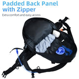 AUMTISC Ski Backpack, 25L Lightweight Snowboard Hydration Pack for Skiing, Snowboarding, Hiking, Traveling