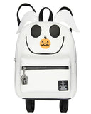 Disney Nightmare Before Christmas Zero The Dog PU Leather Cute Mini Backpack Purse Tote Bag Small Mini Travel backpack 12"