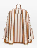 Billabong Home Abroad Womens Backpack, Brown & White