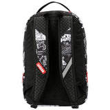 UNIKER Graffiti Backpack, Designer Laptop Backpack for 15.6 Inch Work,Water Resistant Backpack Computer Bag,Urban Graffiti