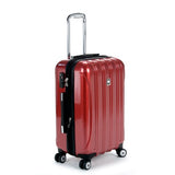 Delsey Luggage Helium Aero 3 Piece Spinner Luggage Set (One Size, Brick Red)