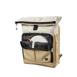 WILSON Lifestyle Foldover Tennis Backpack - Khaki, Holds up to 2 Rackets