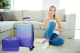 World Traveler Highways 2-Piece Hardside Carry-On Spinner Luggage Set - Lavender