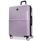 World Traveler Dejuno Tonal 28-Inch Polycarbonate Lightweight Hardside Expandable Spinner Luggage Suitcase with TSA Lock - Lavender