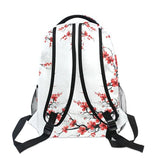 ALAZA Japanese Cherry Blossom Sakura Large Backpack for Girls Kids School Women Personalized Laptop iPad Tablet Travel School Bag with Multiple Pockets for Men Women College