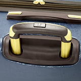 London Fog Brentwood II 25" EXPANDABLE HARDSIDE SPINNER Classic Blue