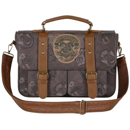 Harry Potter Pride-Tale Backpack, Brown, One Size, Satchel Bag 35.5x27cm