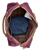 London Fog Regent Merlot 20" Weekender Satchel