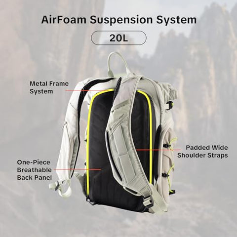 PGYTECH OnePro Ultralight Camera Backpack 20L with 14" Laptop Sleeve