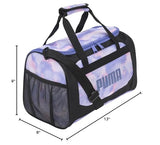 PUMA Kids' Transformation 14" Youth Duffel Bag, Purple/Hazy Blue, OS