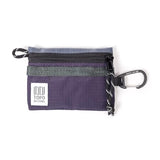 Topo Designs Accessory Bags, Travel Organizer for Smaller Items, Durable Storage Pouch, 3 Sizes, Fully Lined Pack Cloth (Mountain/Nightshade/Slate)