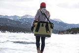 BUILT Large Welded Soft Portable Cooler with Wide Mouth Opening - Insulated and Leak-Proof Olive 5213958