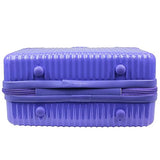 World Traveler Highways 2-Piece Hardside Carry-On Spinner Luggage Set - Lavender