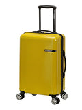 Rockland Horizon Hardside Expandable Spinner Wheel Luggage Set, Yellow, 3-Piece Set (20/24/28) (F237-YELLOW)