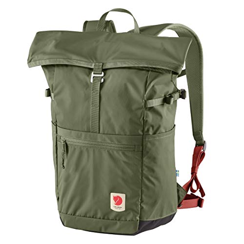 Fjällräven High Coast Foldsack 24 Backpack - Lightweight, Quick-Dry Fabric, Water-Resistant Design - Hiking, Travel, Green | Backpacks4Less