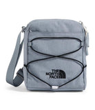 The North Face Jester Crossbody Bag - Water-Repellent Sling Bag, Multiple Carry Options, Adjustable, Bungee Support, Mid Grey Dark Heather/TNF Black, One Size