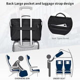 WITZMAN Messenger Bag for Men Nylon Large Laptop Bag Fits 15.6 Inch
