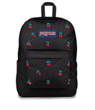 JanSport Superbreak Plus FX Backpack - Work, Travel, or Laptop Bag with Water Bottle Pocket - Surreal Sensations Black