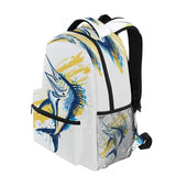 FUQIUMI Fish Backpack for School Lightweight Backpack for Boys Girls Schoolbag Bookbag for Kids, A01E18010