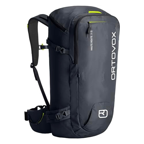 Ortovox Haute Route 38L S Backcountry Ski Backpack, Black Steel