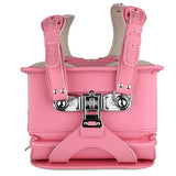 LMRENCE Ransel Randoseru Backpack Japanese School Bag for Girls and Boys Classic Backpack Waterproof PU leather