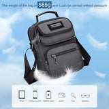 WITZMAN Small Mens Crossbody Bag Nylon Messenger Bag