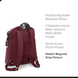 Tumi Womens Halsey Backpack Wine One Size
