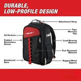48-22-8202 for Milwaukee Reinforced Impact Resistant Low-Profile Backpack