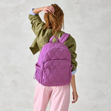 Vera Bradley Women's Featherweight Bancroft Backpack, Iris Orchid, One Size