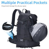 AUMTISC Ski Backpack, 25L Lightweight Snowboard Hydration Pack for Skiing, Snowboarding, Hiking, Traveling