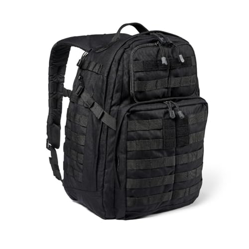 5.11 Tactical Rush 24 2.0 Tactical Backpack 37L Molle Laptop, Black