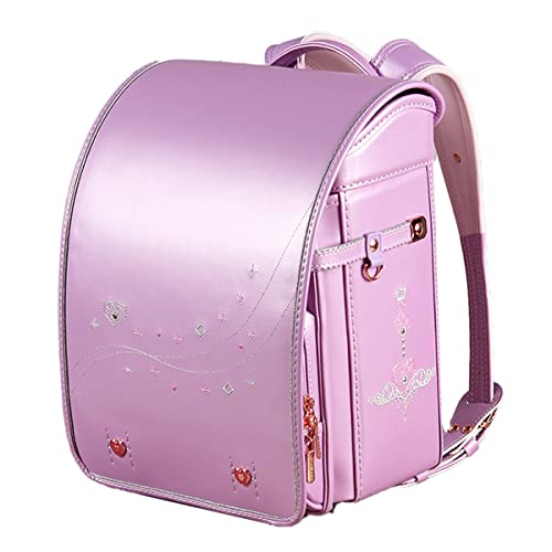 Milworld randoseru backpack japanese school bag girls and boys PU leather send gift