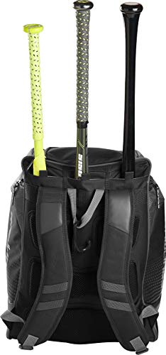 Rawlings | LEGION Backpack Equipment Bag | Baseball & Softball | Grey/Black