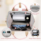 ZOMAKE 15.6 Inch Travel Laptop Backpack for Women Men, Anti Theft Water Resistant Bag Daypack Computer Bag Business Work Cute Backpacks(Donut)