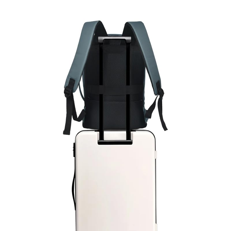 CabinFly Bellanca WestJet and Air Canada Personal Item Under Seat Backpack 16x6x13 13x6x17 bag Flair Airlines (Blue, 16x12x4/6In)